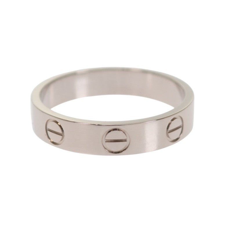 カルティエ CARTIER ラブ リング スモール 10号 B4085152 リング K18ホワイトゴールド #50 レディース【中古】【Aランク】