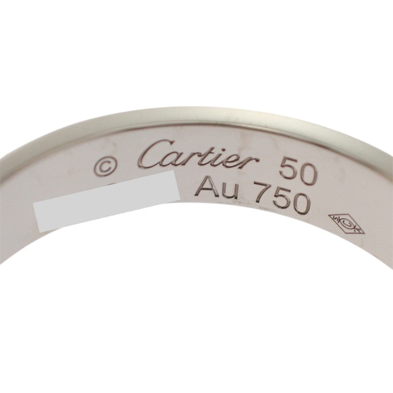 カルティエ CARTIER ラブ リング スモール 10号 B4085152 リング K18ホワイトゴールド #50 レディース【中古】【Aランク】
