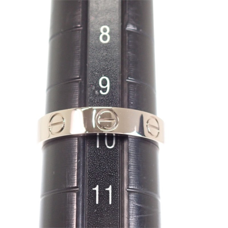 カルティエ CARTIER ラブ リング スモール 10号 B4085152 リング K18ホワイトゴールド #50 レディース【中古】【Aランク】
