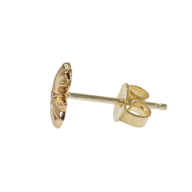 クロムハーツ CHROME HEARTS CHプラススタッド ピアス K22イエローゴールド ダイヤモンド メンズ レディース【中古】【Aランク】