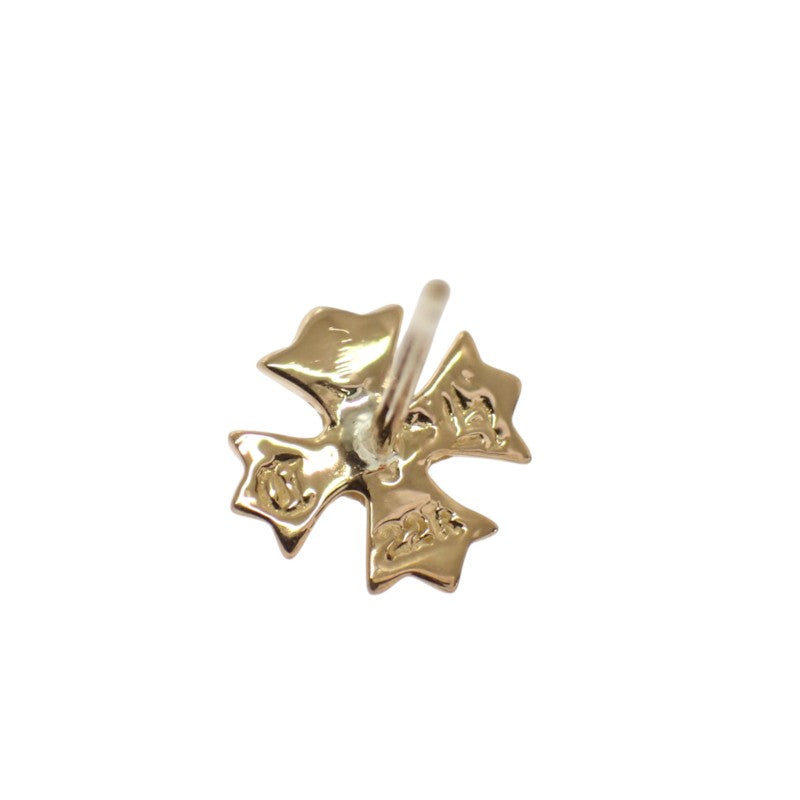 クロムハーツ CHROME HEARTS CHプラススタッド ピアス K22イエローゴールド ダイヤモンド メンズ レディース【中古】【Aランク】