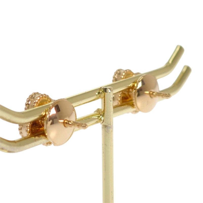 ヴァンクリーフ＆アーペル Van Cleef & Arpels スウィートアルハンブラ VCARA44800 ピアス K18イエローゴールド マザーオブパール レディース【中古】【Aランク】