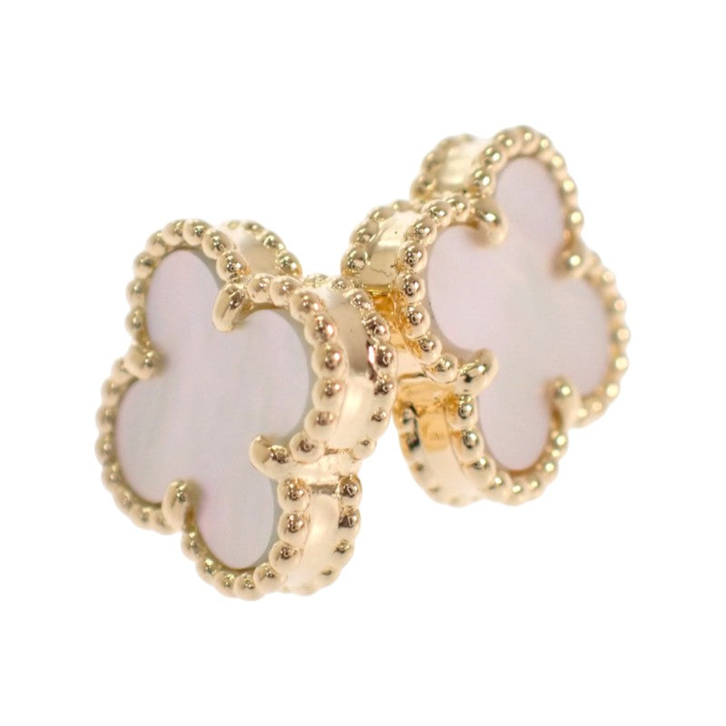 ヴァンクリーフ＆アーペル Van Cleef & Arpels スウィートアルハンブラ VCARA44800 ピアス K18イエローゴールド マザーオブパール レディース【中古】【Aランク】