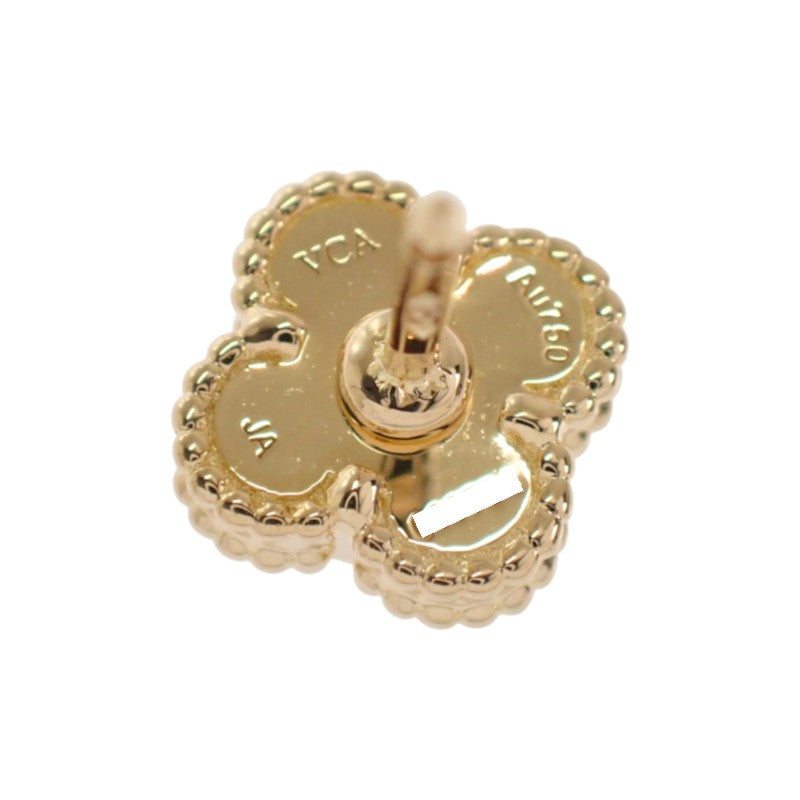 ヴァンクリーフ＆アーペル Van Cleef & Arpels スウィートアルハンブラ VCARA44800 ピアス K18イエローゴールド マザーオブパール レディース【中古】【Aランク】