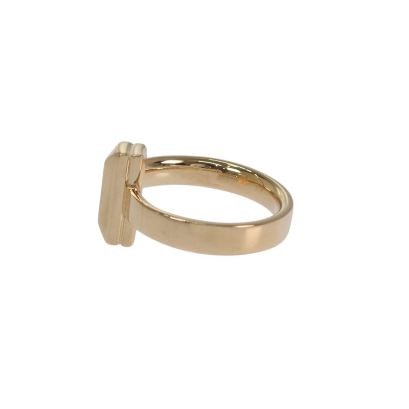 ティファニー TIFFANY&Co. T ワン ワイド 17号 67795717 リング K18イエローゴールド メンズ【中古】【ABランク】