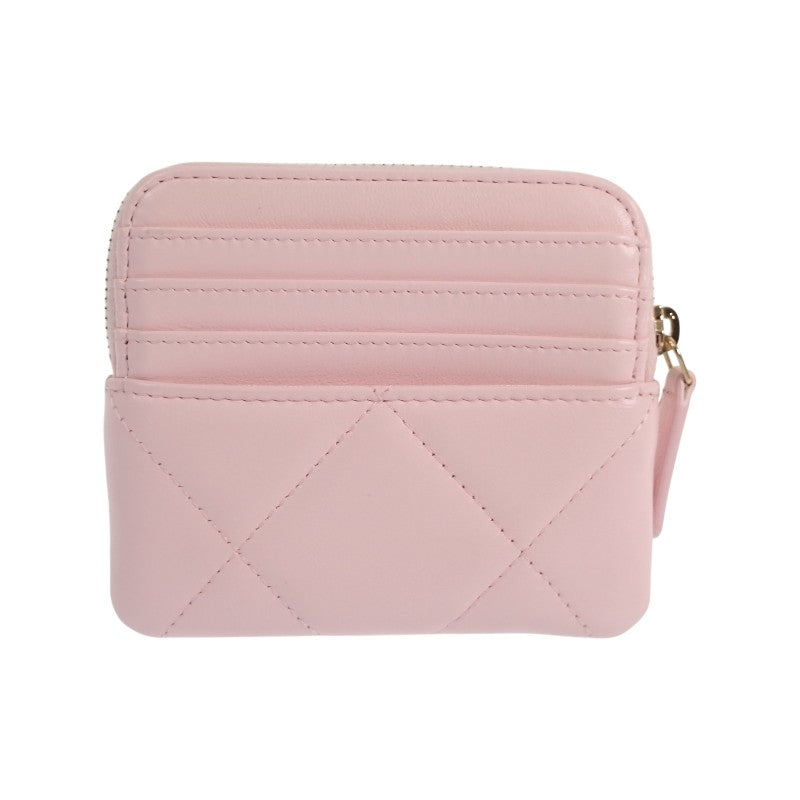 シャネル CHANEL 19 ジップコインパース ディズヌフ AP2086 コインケース ラムスキン ピンク ゴールド金具 レディース【中古】【ABランク】
