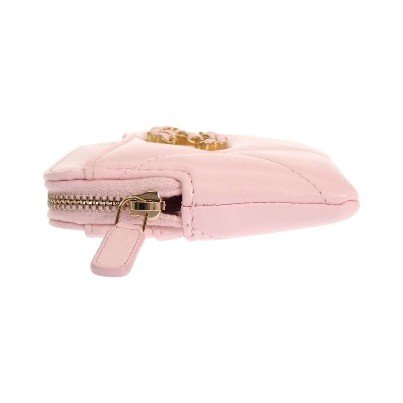 シャネル CHANEL 19 ジップコインパース ディズヌフ AP2086 コインケース ラムスキン ピンク ゴールド金具 レディース【中古】【ABランク】
