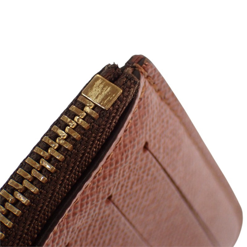 ルイヴィトン LOUIS VUITTON ポルト カルト・ロミー M81880 カードケース モノグラムリバース ブラウン アルマニャック ゴールド金具 メンズ レディース【中古】【ABランク】