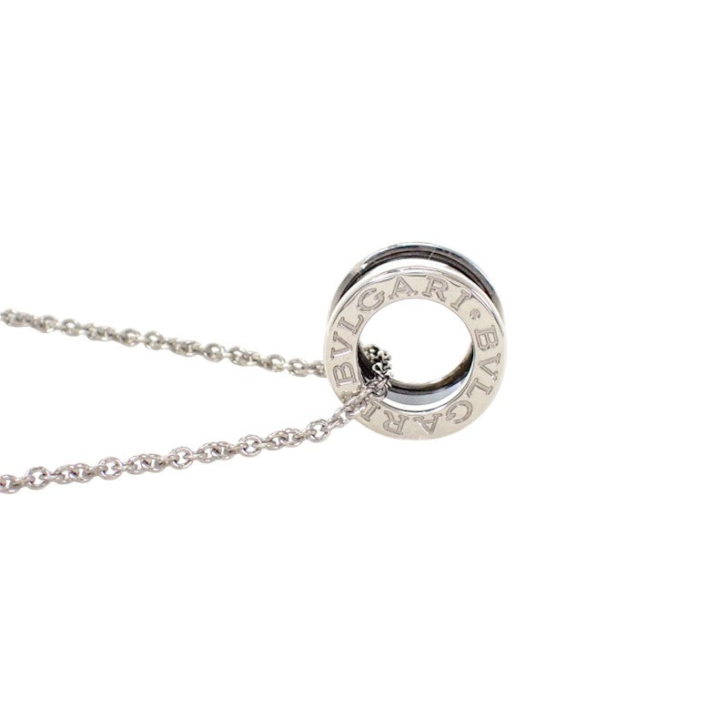 ブルガリ BVLGARI セーブ・ザ・チルドレン 349634 ネックレス シルバー925 セラミック ブラック レディース メンズ【中古】【Aランク】