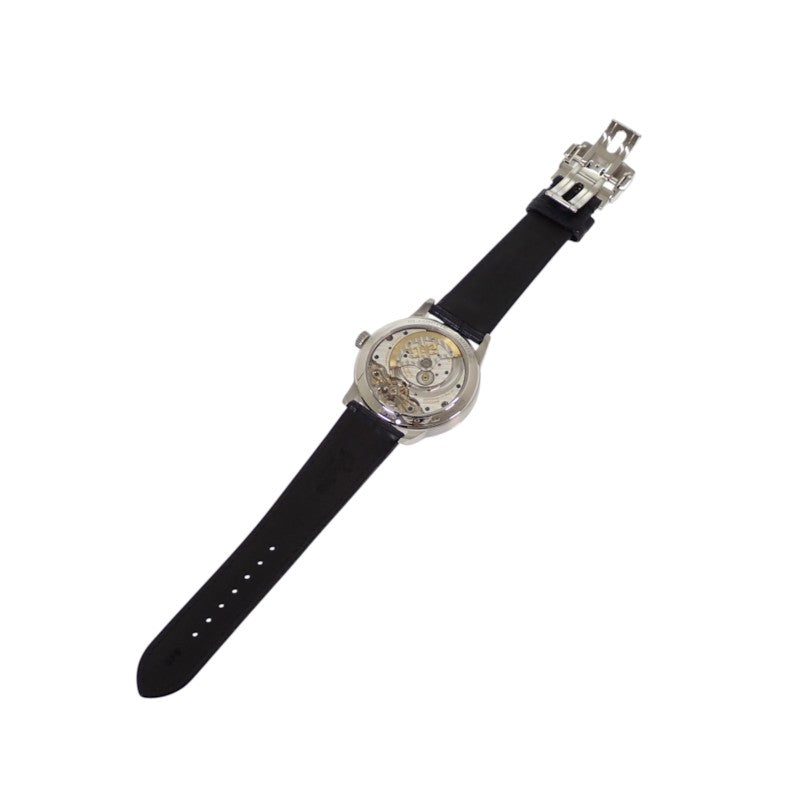 グラスヒュッテ Glashutte パノマティック・カレンダー 1-92-11-01-03-64 腕時計 Pt950プラチナ ネイビー 自動巻き ネイビー文字盤 メンズ【中古】【Aランク】