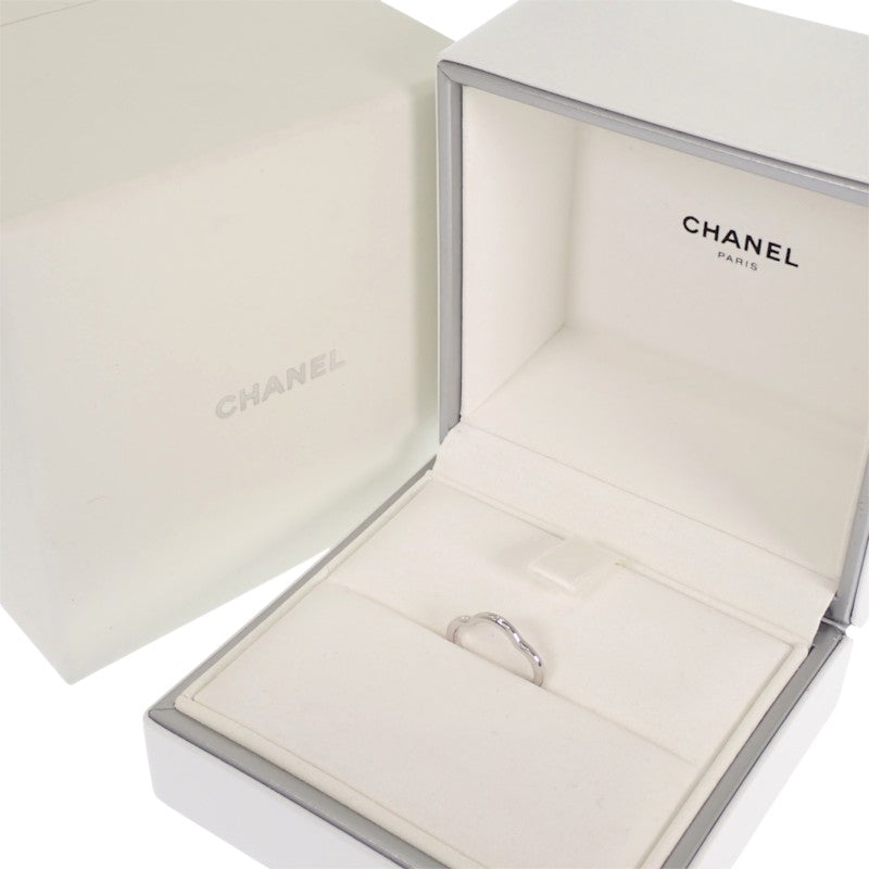 シャネル CHANEL カメリアコレクション 1PD 4号 J3219 リング K18ホワイトゴールド ダイヤモンド 47 レディース【中古】【Aランク】