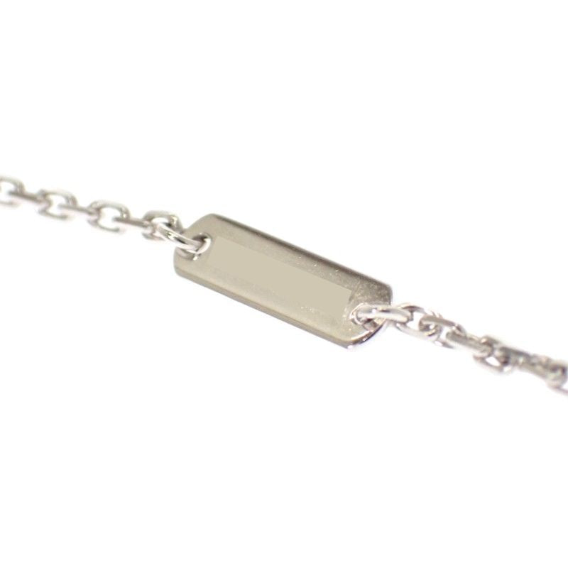 ヴァンクリーフ＆アーペル Van Cleef & Arpels ヴィンテージアルハンブラ VCARF48700 ネックレス K18ホワイトゴールド マザーオブパール レディース【中古】【Aランク】