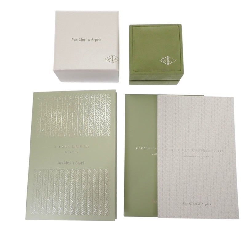 ヴァンクリーフ＆アーペル Van Cleef & Arpels ヴィンテージアルハンブラ VCARF48700 ネックレス K18ホワイトゴールド マザーオブパール レディース【中古】【Aランク】