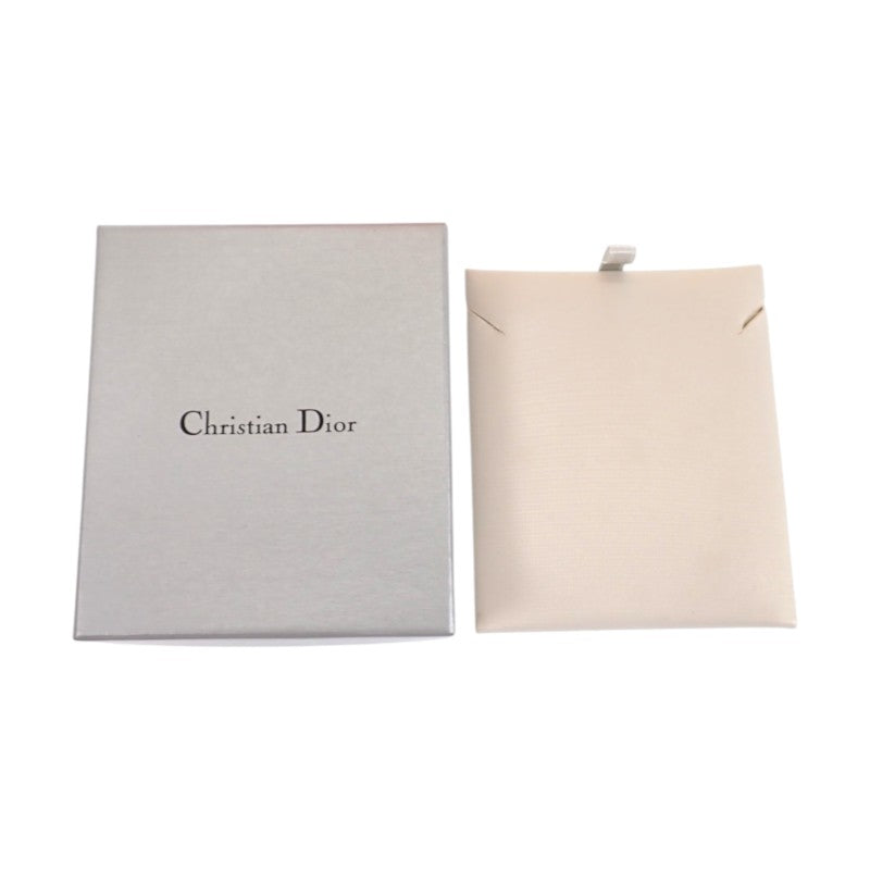 ディオール Dior ヴィンテージ ロゴ ネックレス メタル シルバー レディース【中古】【ABランク】
