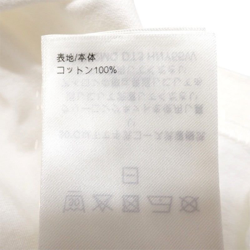 ルイヴィトン LOUIS VUITTON エンボスLV L 1AA5E0 半袖Ｔシャツ コットン ホワイト ブロンオプティーク メンズ【中古】【Aランク】