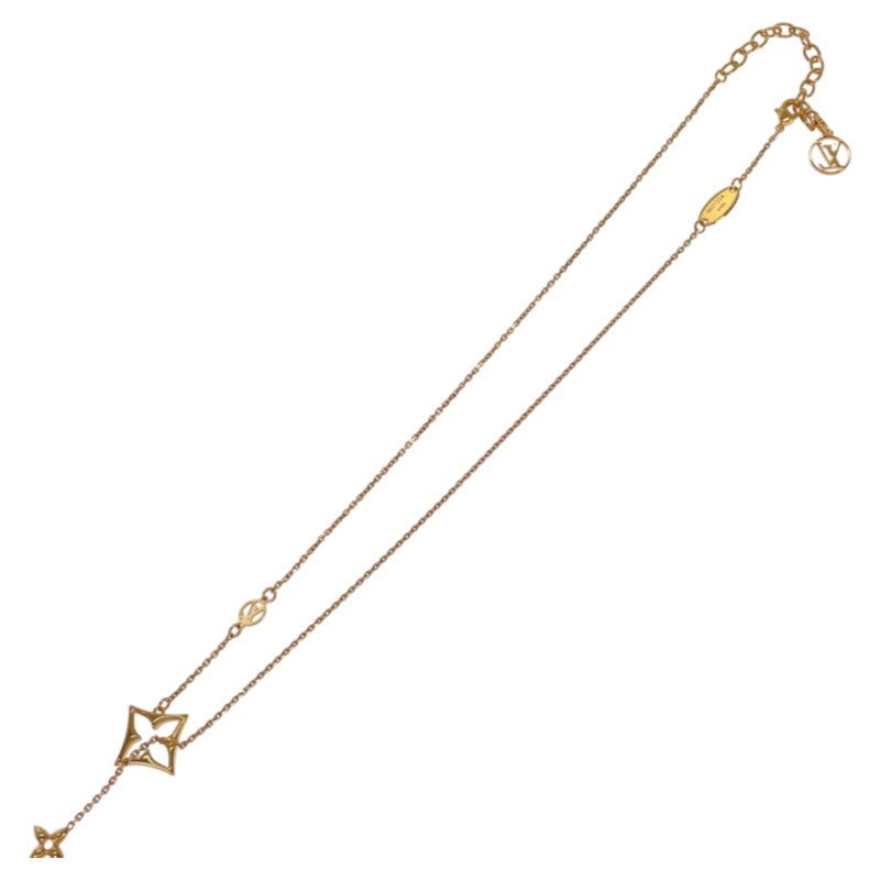 ルイヴィトン LOUIS VUITTON ネックレス LV フラワーグラム M01234 ネックレス メタル ゴールド レディース【中古】【Aランク】