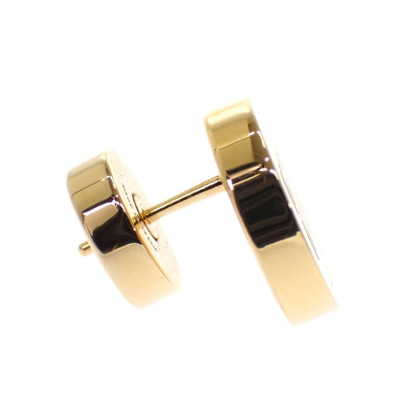 ミュウミュウ MIUMIU エナメル 5JO912_2F6T ピアス メタル ホワイト ゴールド レディース【中古】【Aランク】