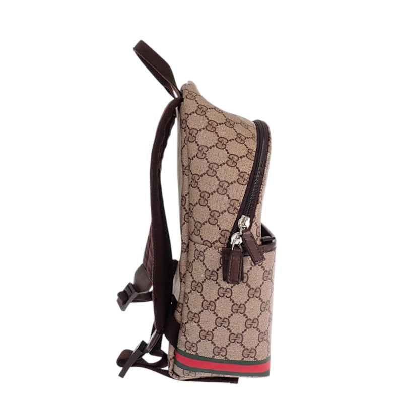グッチ GUCCI GUCCI × Euan Roberts GG チルドレンズ ドッグ プリント バックパック 782708 リュック・デイパック PU ベージュ レディース キッズ【中古】【Aランク】