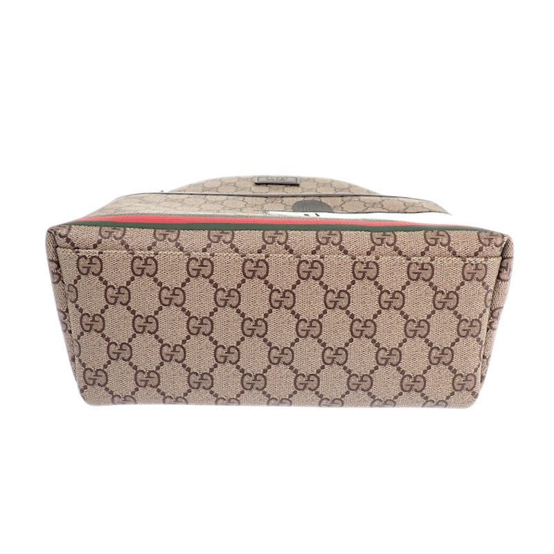 グッチ GUCCI GUCCI × Euan Roberts GG チルドレンズ ドッグ プリント バックパック 782708 リュック・デイパック PU ベージュ レディース キッズ【中古】【Aランク】
