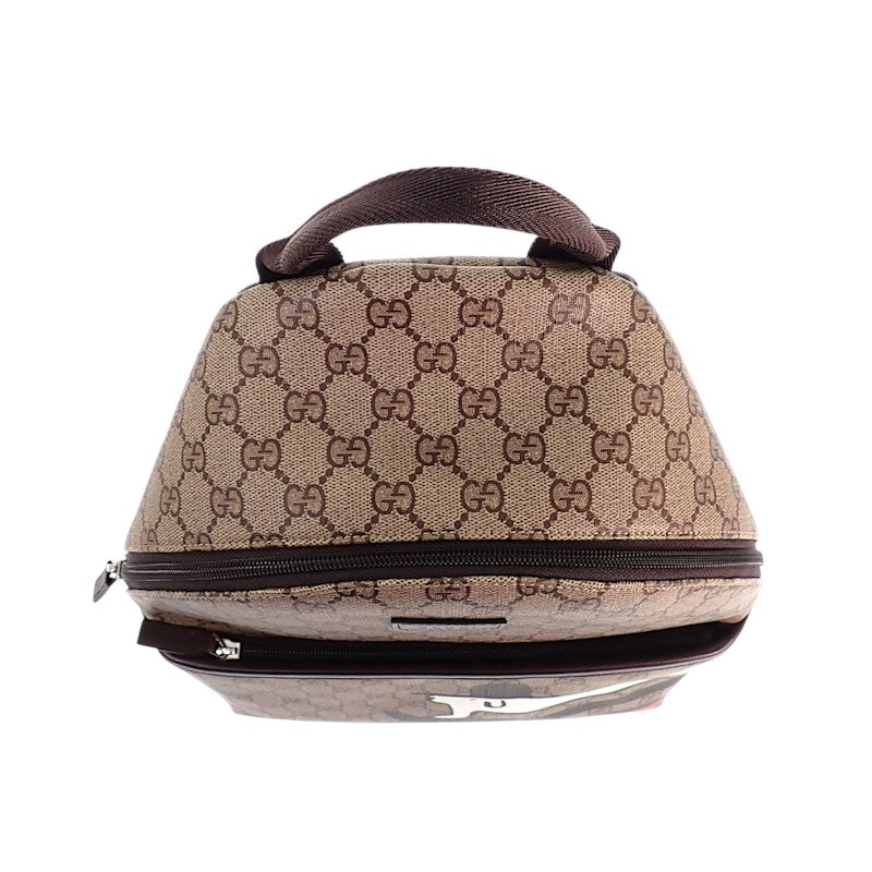グッチ GUCCI GUCCI × Euan Roberts GG チルドレンズ ドッグ プリント バックパック 782708 リュック・デイパック PU ベージュ レディース キッズ【中古】【Aランク】