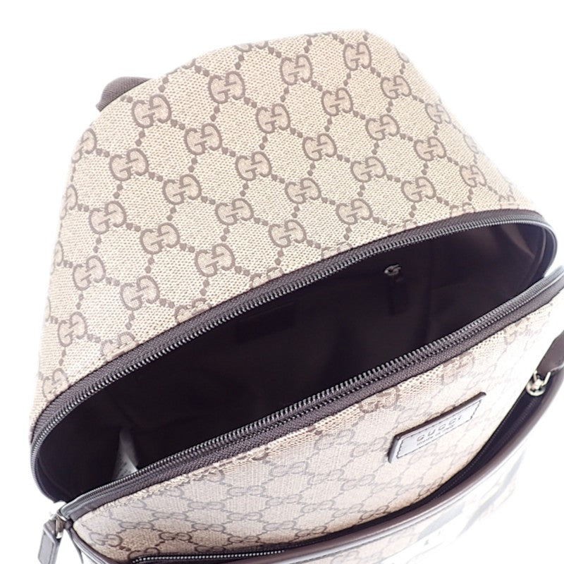 グッチ GUCCI GUCCI × Euan Roberts GG チルドレンズ ドッグ プリント バックパック 782708 リュック・デイパック PU ベージュ レディース キッズ【中古】【Aランク】