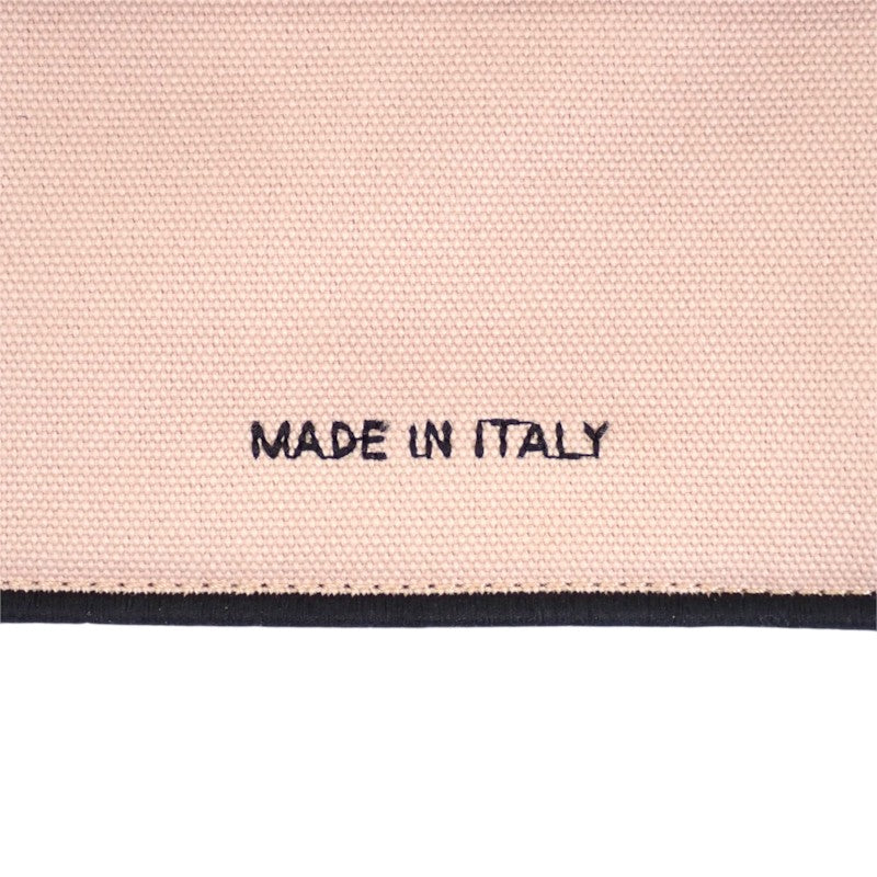 フェンディ FENDI ローマショッパートート ショルダー ミニ 8BH380 2WAYバッグ キャンバス ピンク ゴールド金具 レディース【中古】【Aランク】