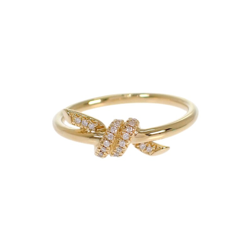 ティファニー TIFFANY&Co. ノット 11号 69346855 リング K18イエローゴールド ダイヤモンド レディース【中古】【Aランク】