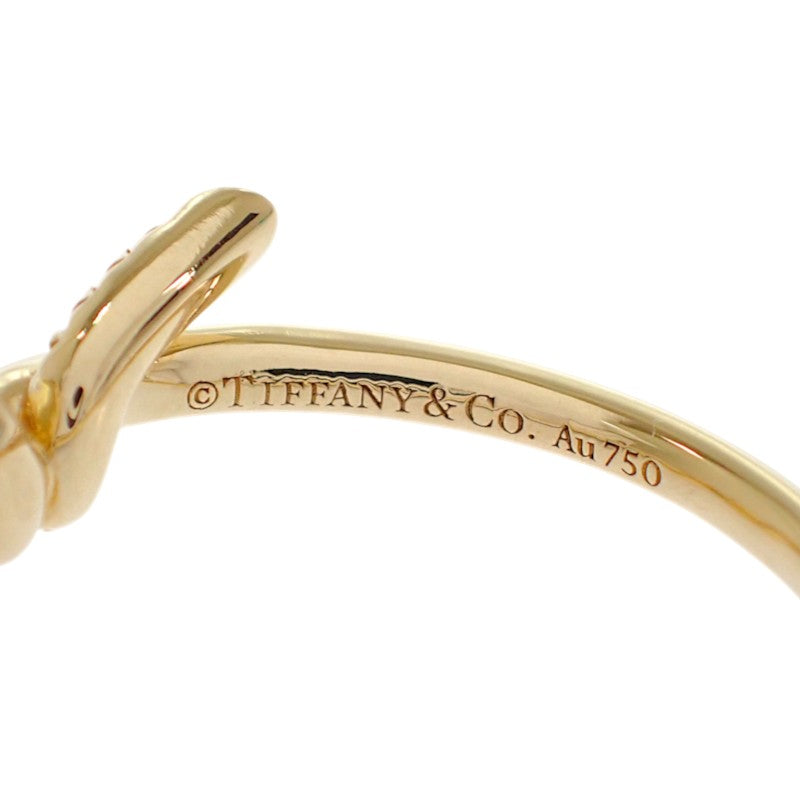ティファニー TIFFANY&Co. ノット 11号 69346855 リング K18イエローゴールド ダイヤモンド レディース【中古】【Aランク】