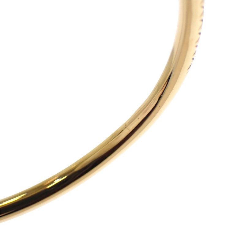 ティファニー TIFFANY&Co. Tワイヤー パヴェ ダイヤモンド 73588235 バングル K18イエローゴールド ダイヤモンド スモール レディース【中古】【ABランク】