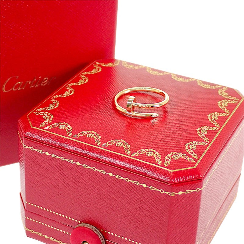 カルティエ CARTIER ジュストアンクル スモール 16号 B4225956 リング K18イエローゴールド #56 メンズ【中古】【Aランク】