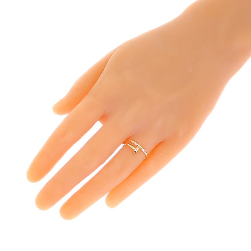 カルティエ CARTIER ジュストアンクル スモール 16号 B4225956 リング K18イエローゴールド #56 メンズ【中古】【Aランク】