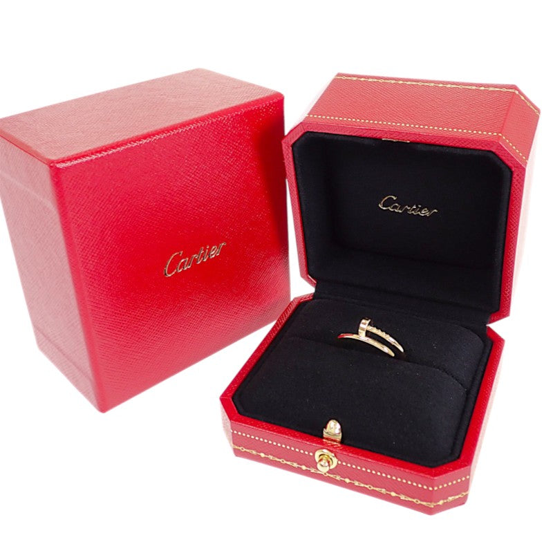 カルティエ CARTIER ジュストアンクル スモール 16号 B4225956 リング K18イエローゴールド #56 メンズ【中古】【Aランク】