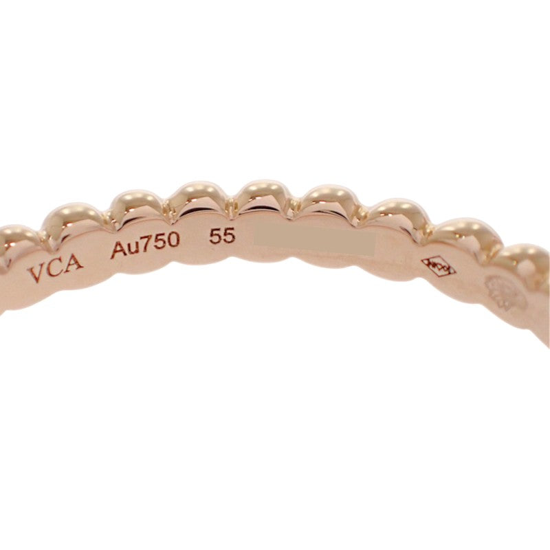 ヴァンクリーフ＆アーペル Van Cleef & Arpels ペルレ ゴールドパール スモール 14.5号 VCARN33055 リング K18ピンクゴールド #55 レディース メンズ【中古】【Aランク】