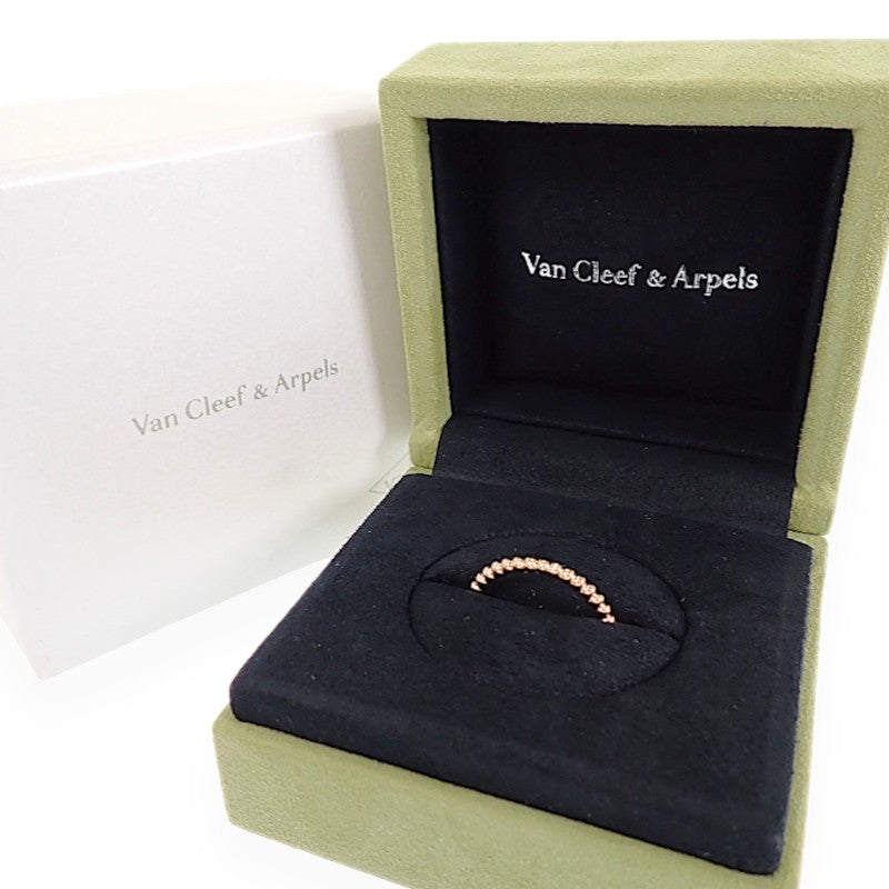 ヴァンクリーフ＆アーペル Van Cleef & Arpels ペルレ ゴールドパール スモール 14.5号 VCARN33055 リング K18ピンクゴールド #55 レディース メンズ【中古】【Aランク】