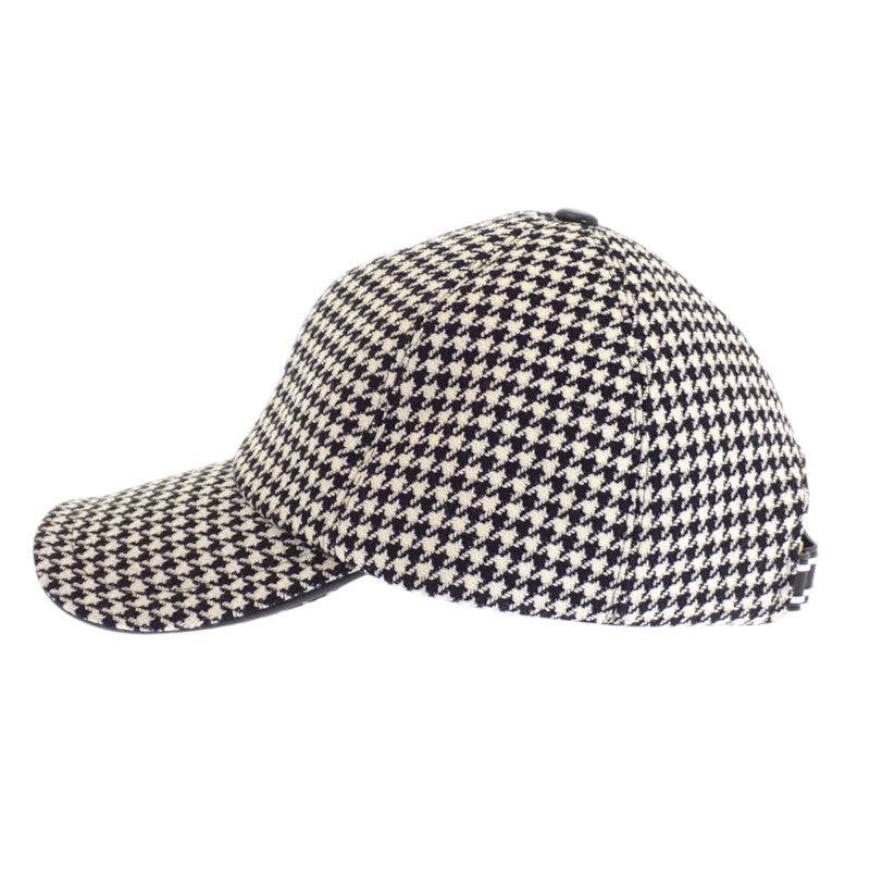 クリスチャンディオール Christian Dior ベースボールキャップ 58 25PDP922I120 キャップ ウール ブラック レディース メンズ【中古】【Aランク】