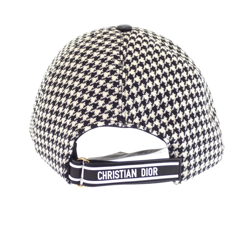 クリスチャンディオール Christian Dior ベースボールキャップ 58 25PDP922I120 キャップ ウール ブラック レディース メンズ【中古】【Aランク】