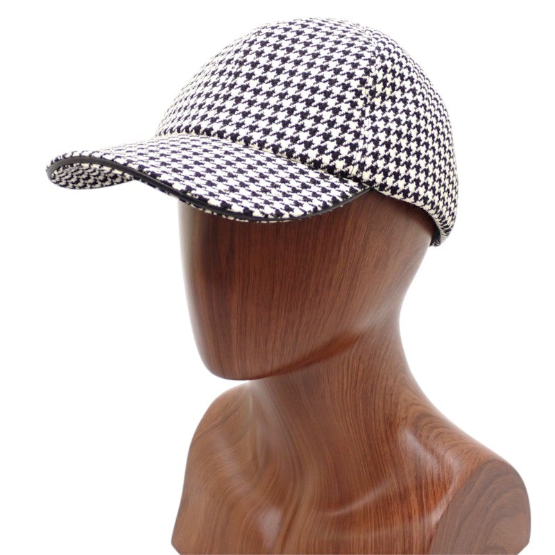 クリスチャンディオール Christian Dior ベースボールキャップ 58 25PDP922I120 キャップ ウール ブラック レディース メンズ【中古】【Aランク】