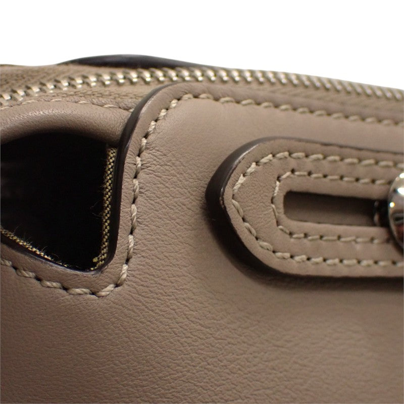 フェンディ FENDI バイザウェイミディアム BL146_1D5_F0NJ3 2WAYバッグ ハンドバッグ ショルダーバッグ カーフ ベージュ シルバー金具 レディース【中古】【Aランク】
