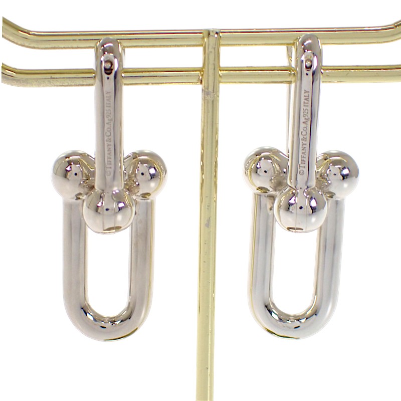 ティファニー TIFFANY&Co. ハードウェア ラージリンク 68533694 ピアス シルバー925 レディース【中古】【Aランク】