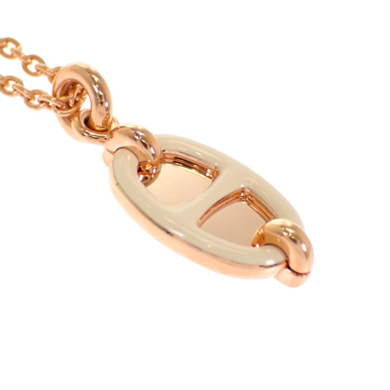 エルメス HERMES ミニ マイヨン ペンダント PM H100053FOD3 ネックレス メタル ゴールデンローズ クレーム レディース【中古】【Aランク】