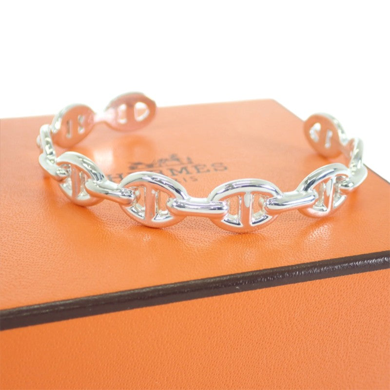 エルメス HERMES シェーヌダンクル アンシェネ MM H109509B SH ブレスレット シルバー925 シルバー SH レディース メンズ【中古】【Aランク】