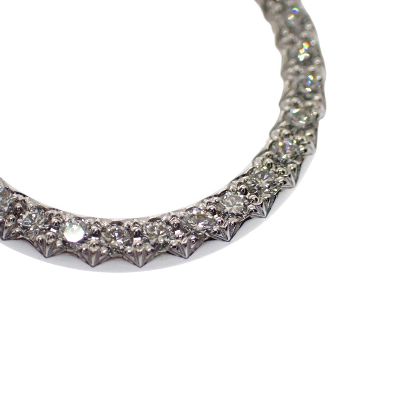 カルティエ CARTIER ジュストアンクル ペンダント B3046900/B7224897 ネックレス K18ホワイトゴールド ダイヤモンド レディース【中古】【Aランク】