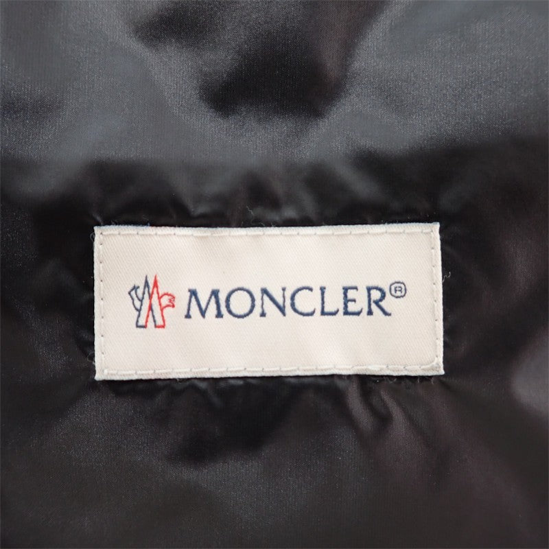 モンクレール MONCLER CAMICIA カミーチャ 42 I20932F00001 595ZZ ダウンジャケット ナイロン ダウン ブラック シルバー金具 レディース【中古】【Aランク】