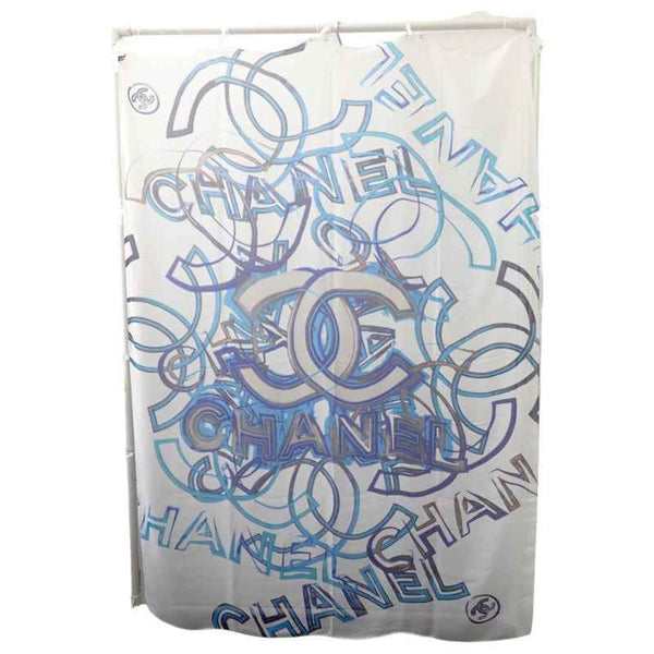 シャネル CHANEL ストール ストール シルク ホワイト レディース【中古】【ABランク】