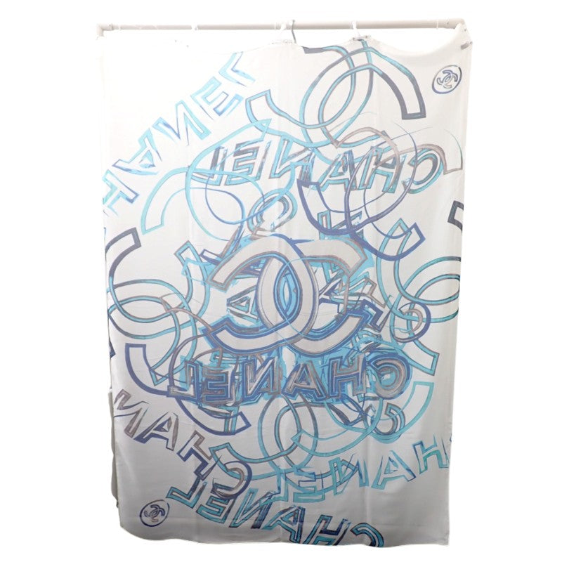 シャネル CHANEL ストール ストール シルク ホワイト レディース【中古】【ABランク】