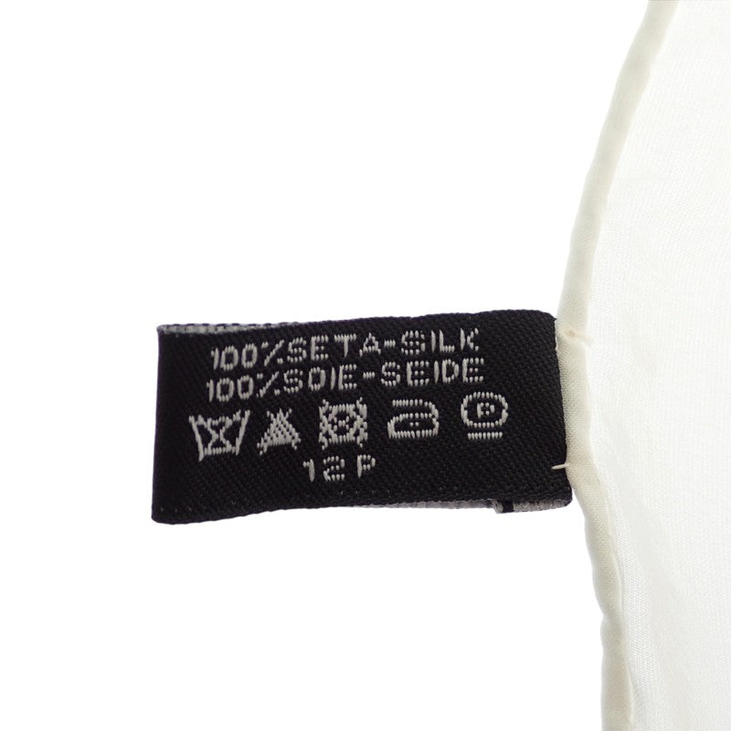 シャネル CHANEL ストール ストール シルク ホワイト レディース【中古】【ABランク】