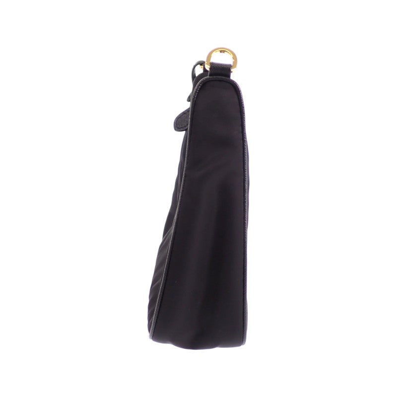 プラダ PRADA プラダ リナイロンバッグ 1BH204 R064 F0632 V V9L 2WAYバッグ 2WAYバッグ ナイロン ブラック ゴールド金具 レディース【中古】【ABランク】