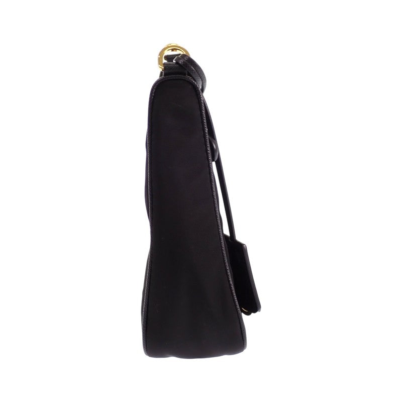 プラダ PRADA プラダ リナイロンバッグ 1BH204 R064 F0632 V V9L 2WAYバッグ 2WAYバッグ ナイロン ブラック ゴールド金具 レディース【中古】【ABランク】