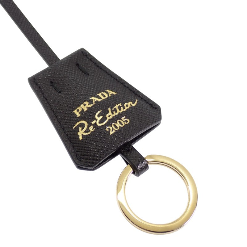 プラダ PRADA プラダ リナイロンバッグ 1BH204 R064 F0632 V V9L 2WAYバッグ 2WAYバッグ ナイロン ブラック ゴールド金具 レディース【中古】【ABランク】