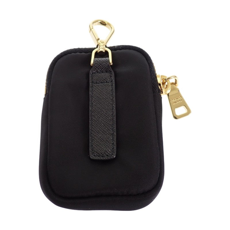 プラダ PRADA プラダ リナイロンバッグ 1BH204 R064 F0632 V V9L 2WAYバッグ 2WAYバッグ ナイロン ブラック ゴールド金具 レディース【中古】【ABランク】